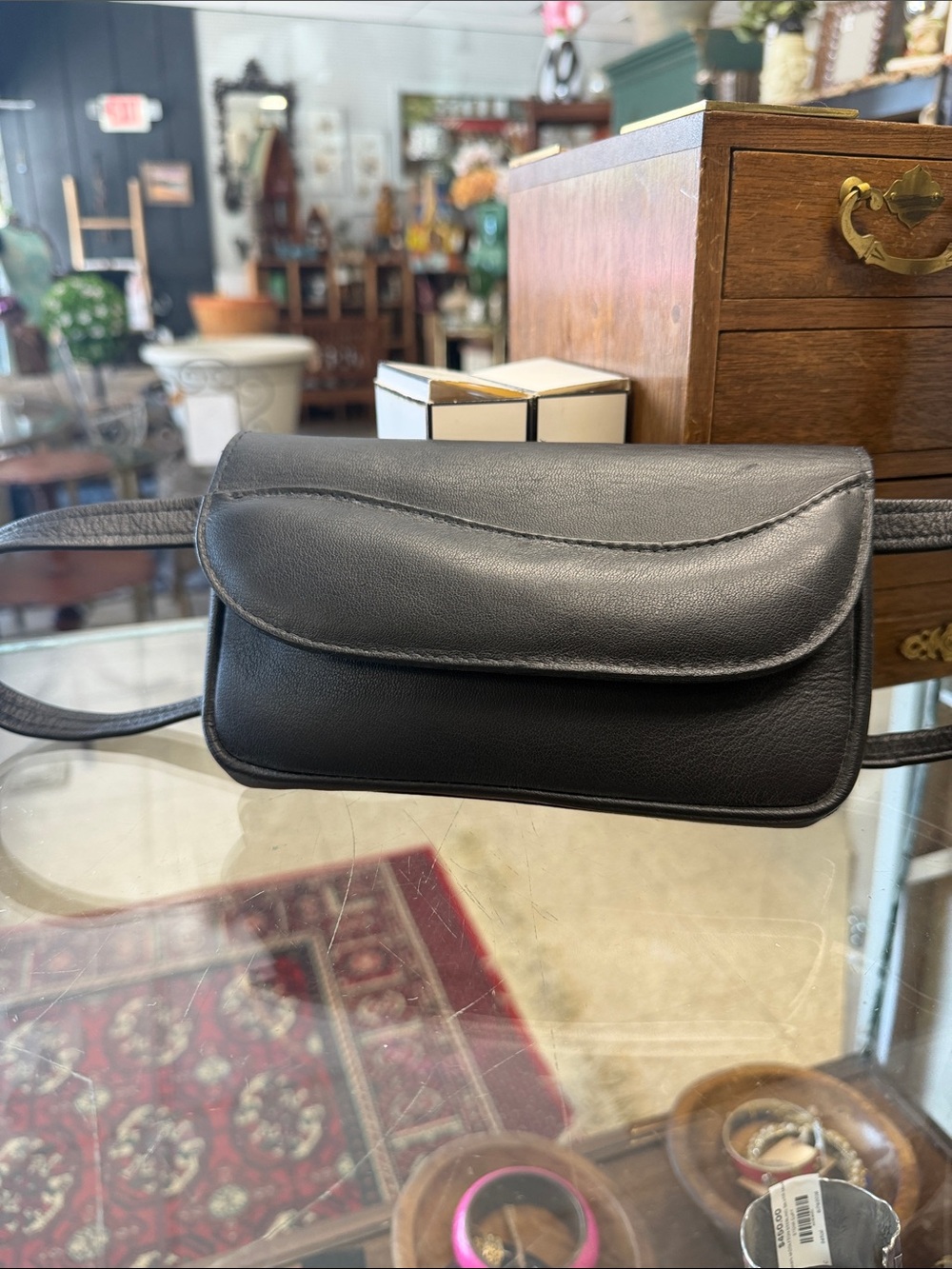 Coach Wave Flap Pouch